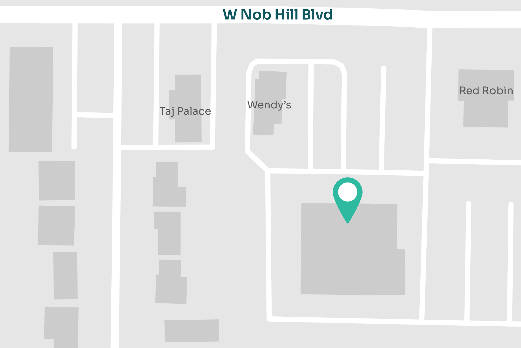 A map displaying location of MultiCare Indigo Urgent Care - Yakima